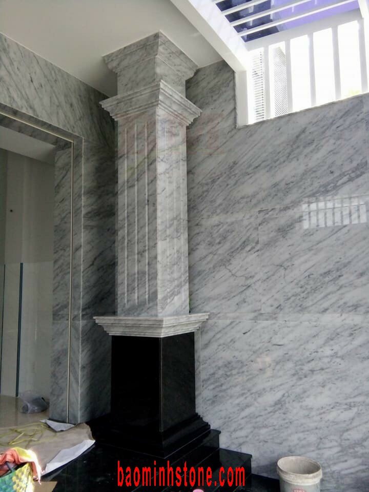mẫu cột đá marble đẹp