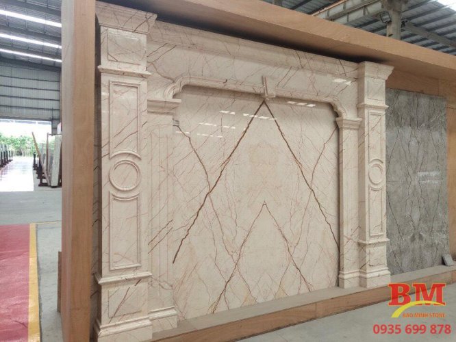 thi công đá hoa cương cho biệt thự tân cổ điển